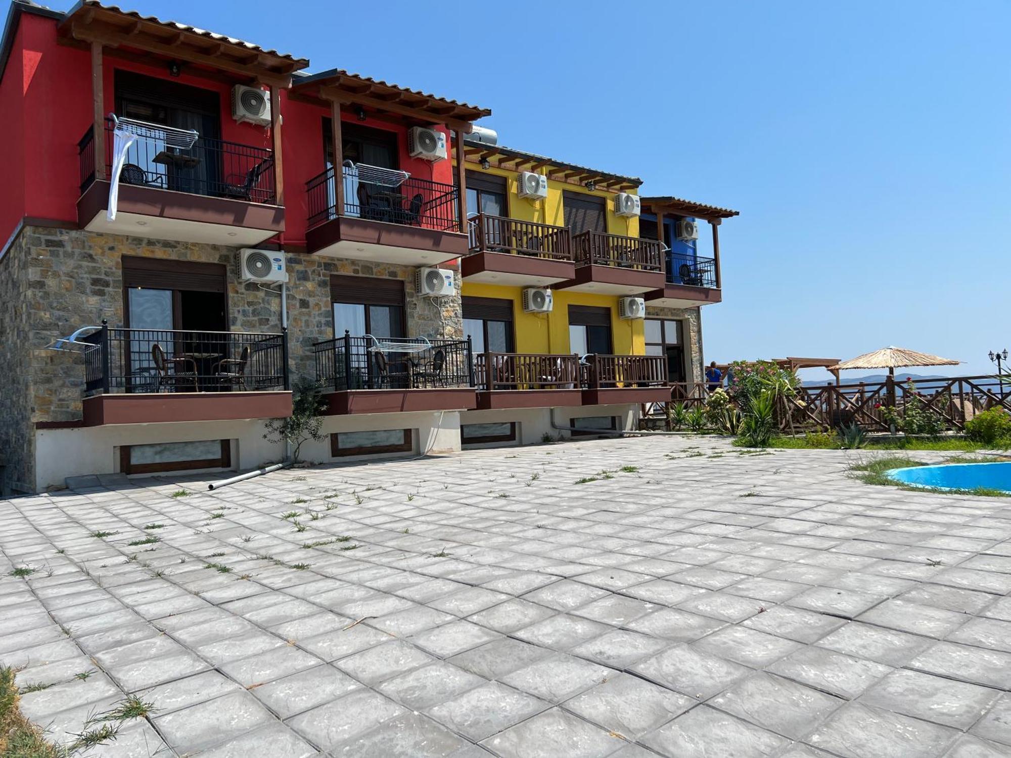 Escape At Ammouliani Aparthotel Ngoại thất bức ảnh